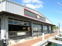 The Historic Harborwalk is where the Conch Republic Seafood Company is located.