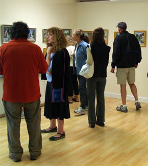 The gallery is well curated and understated.