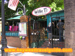 Willie T's on Duval Street in Key West