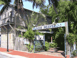 Entrance to Blue Heaven on Petronia Street