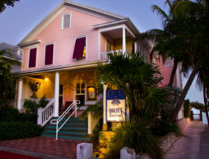 On the water, Louie's Backyard, Key West's finest restaurant