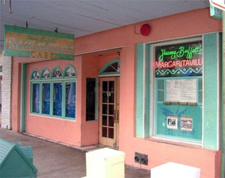 The original Margaritaville bar in Key West