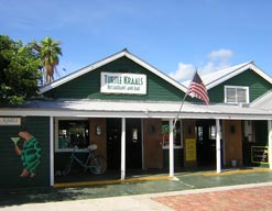 On the Historic Waterfront of Key West, Turtle Kraals Restaurant and Bar.