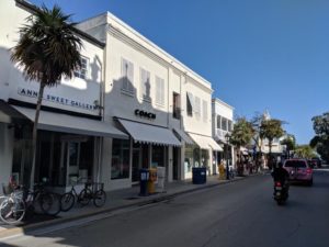 Plenty of shopping opportunities on Duval Street