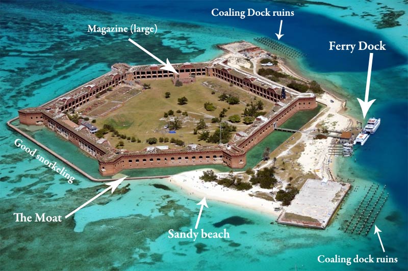 Dry Tortugas | Key West Travel Guide - Visitor Information for Key West, FL  in the Florida Keys