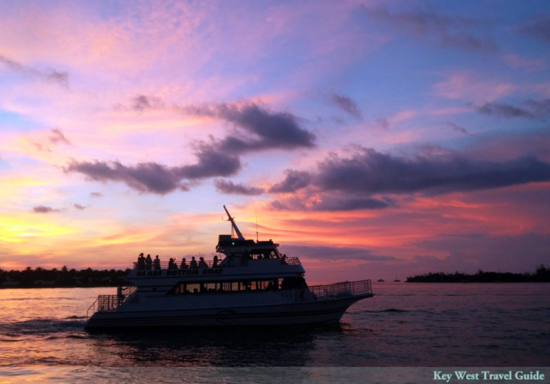 Key West Photo of the Day Glass Bottom Boat Sunset Cruise Key West