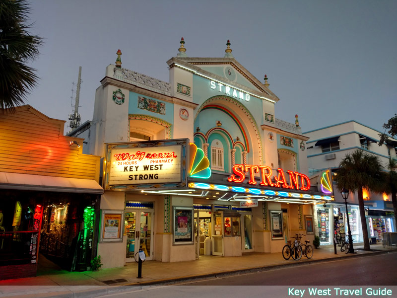 The Strand, on Duval Street, after a close call with Hurricane Irma