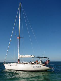 Private charter sailing out of the Key West harbor