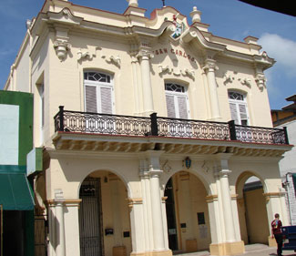 The San Carlos institute building on Duval Street