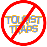 No Tourist Traps graphic